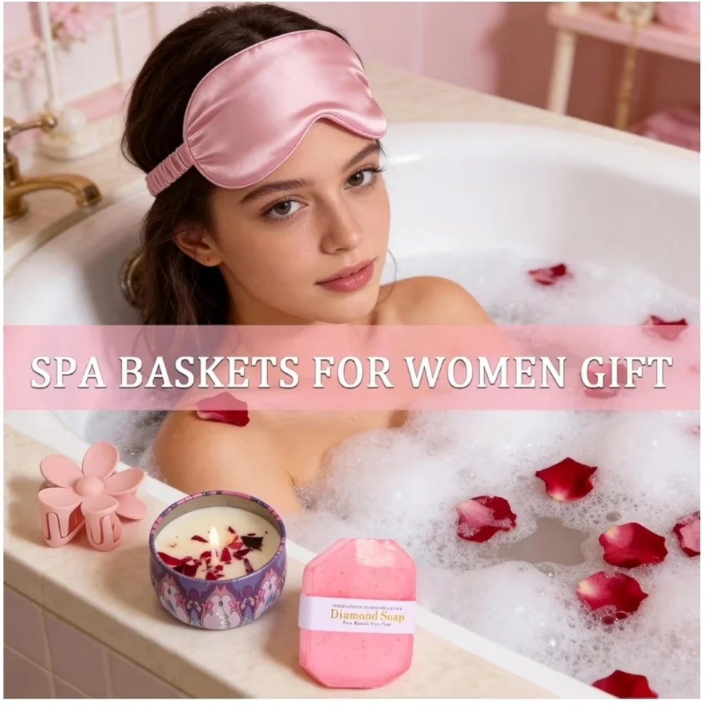Pink Self Care Gift Box - Picture 4 of 14